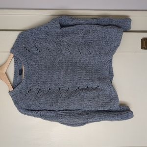 Heather Blue Sweater, Gap, Size L